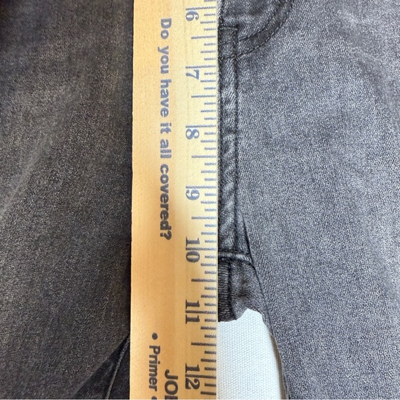 Free People “Just Float On” Flare Jeans Black High-Rise Bell Bottoms Sz 24 - Picture 5 of 16